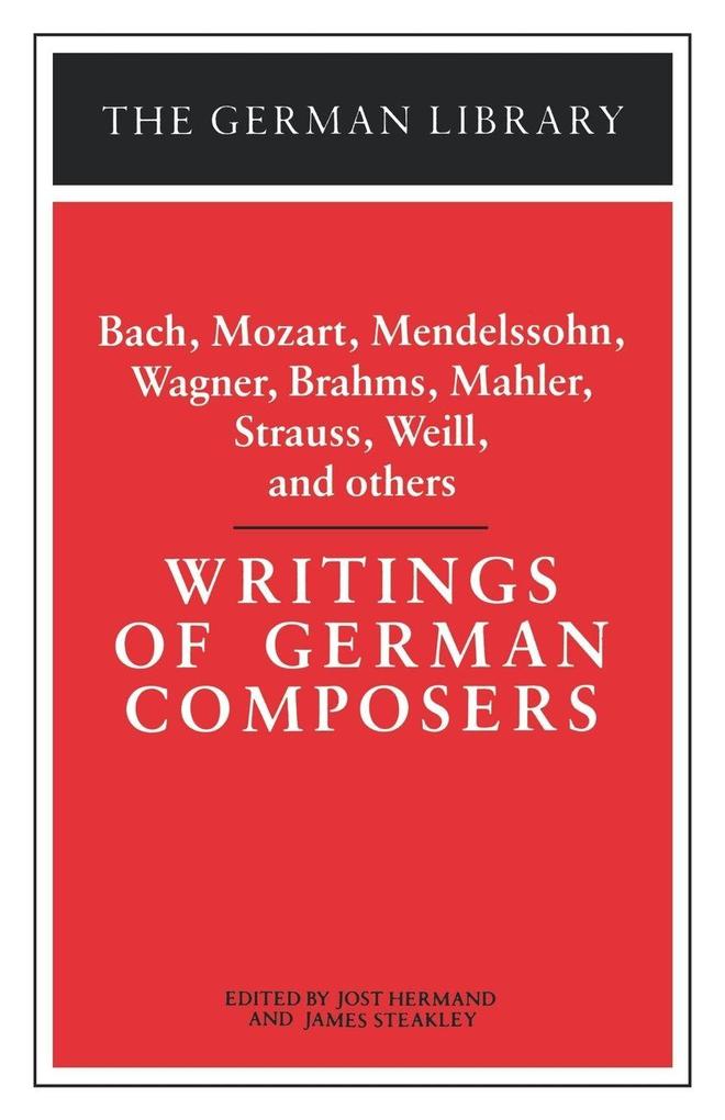 Writings of German Composers