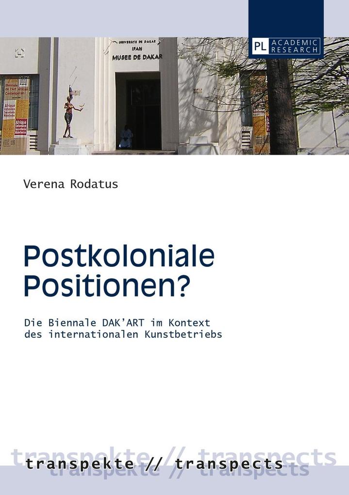 Postkoloniale Positionen? - Verena Rodatus