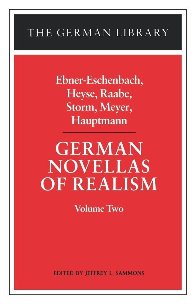 German Novellas of Realism