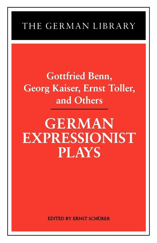German Expressionist Plays