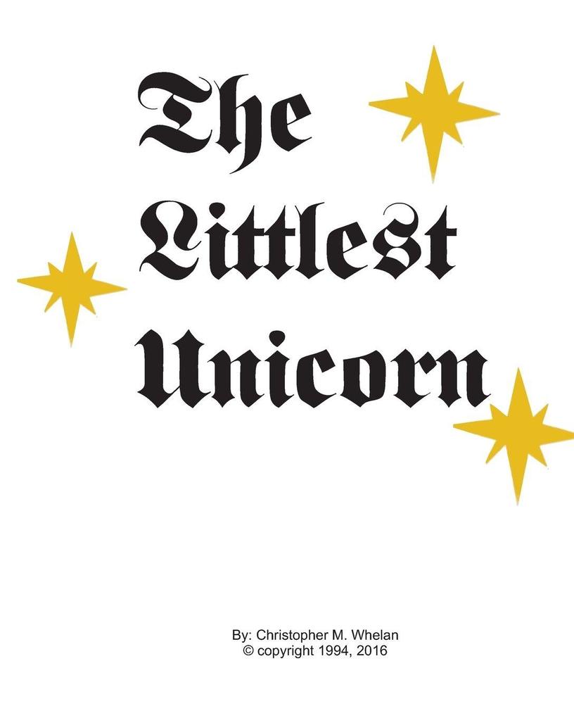 The Littlest Unicorn Vol. 1
