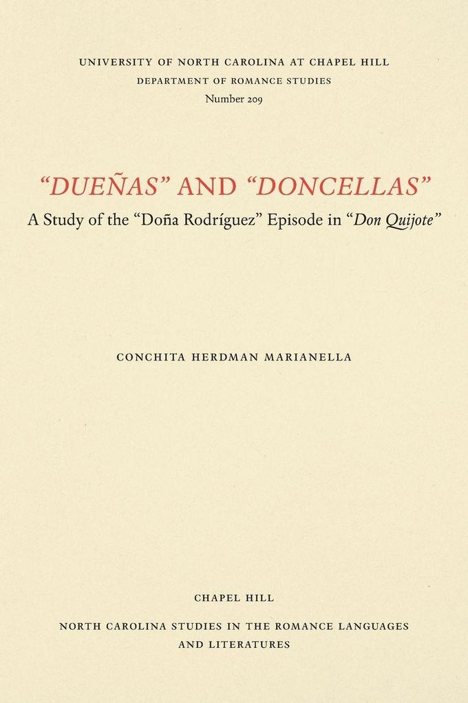 'Dueñas' and 'Doncellas'