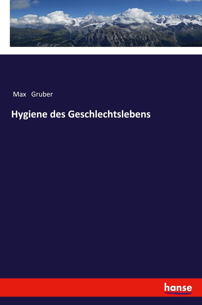 Image of Hygiene des Geschlechtslebens