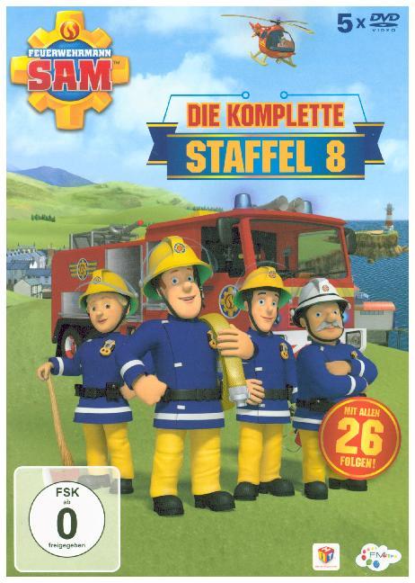Image of Feuerwehrmann Sam - Die komplette Staffel 8 [DVD]