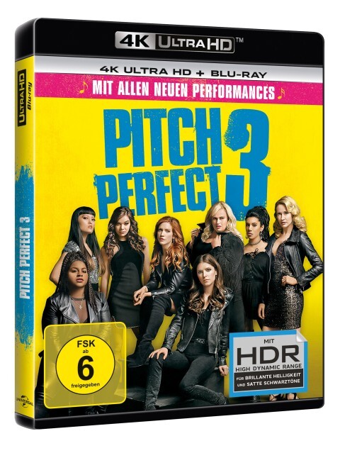 Pitch Perfect 3 4K 2 UHD-Blu-ray