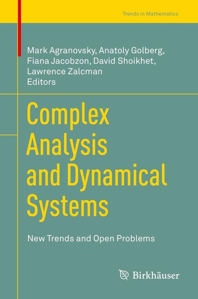Complex Analysis and Dynamical Systems
