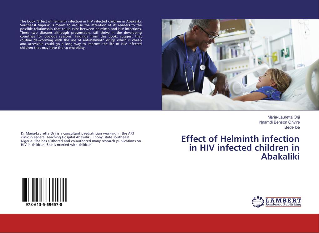 Effect of Helminth infection in HIV infected children in Abakaliki