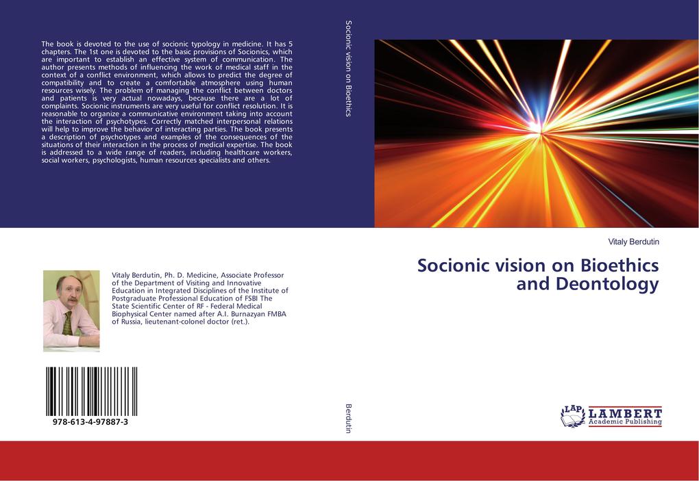 Socionic vision on Bioethics and Deontology