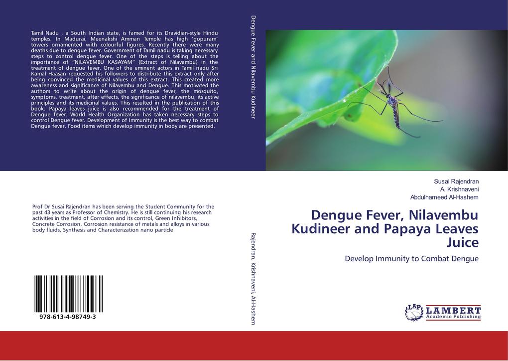 Dengue Fever Nilavembu Kudineer and Papaya Leaves Juice