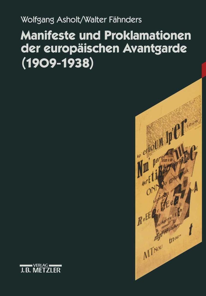 Manifeste und Proklamationen der europäischen Avantgarde (1909-1938) als eBook Download von