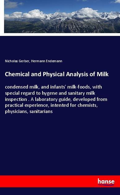Chemical and Physical Analysis of Milk