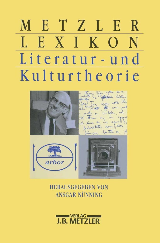 Metzler Lexikon Literatur- und Kulturtheorie als eBook Download von