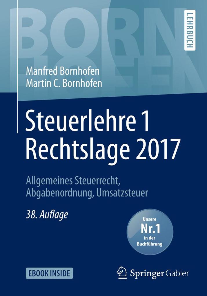 Steuerlehre 1 Rechtslage 2017
