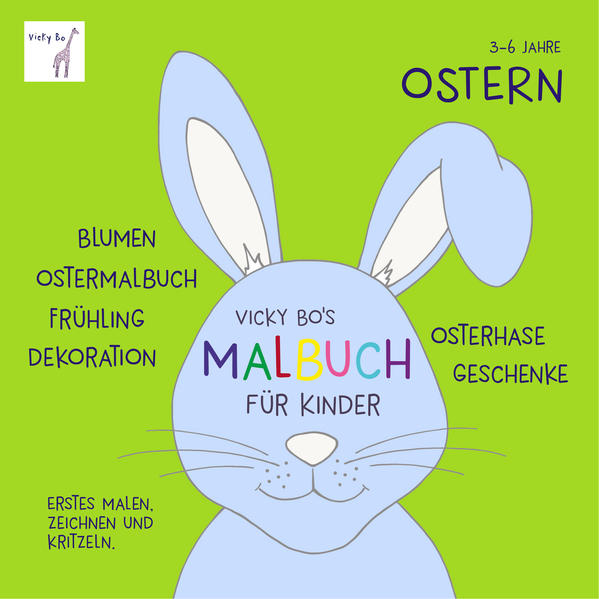 Image of Vicky Bo's Malbuch für Kinder - Ostern