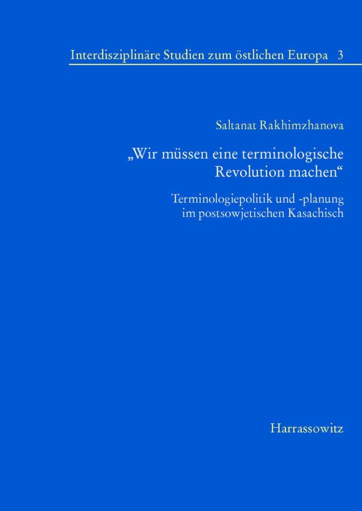 'Wir müssen eine terminologische Revolution machen'
