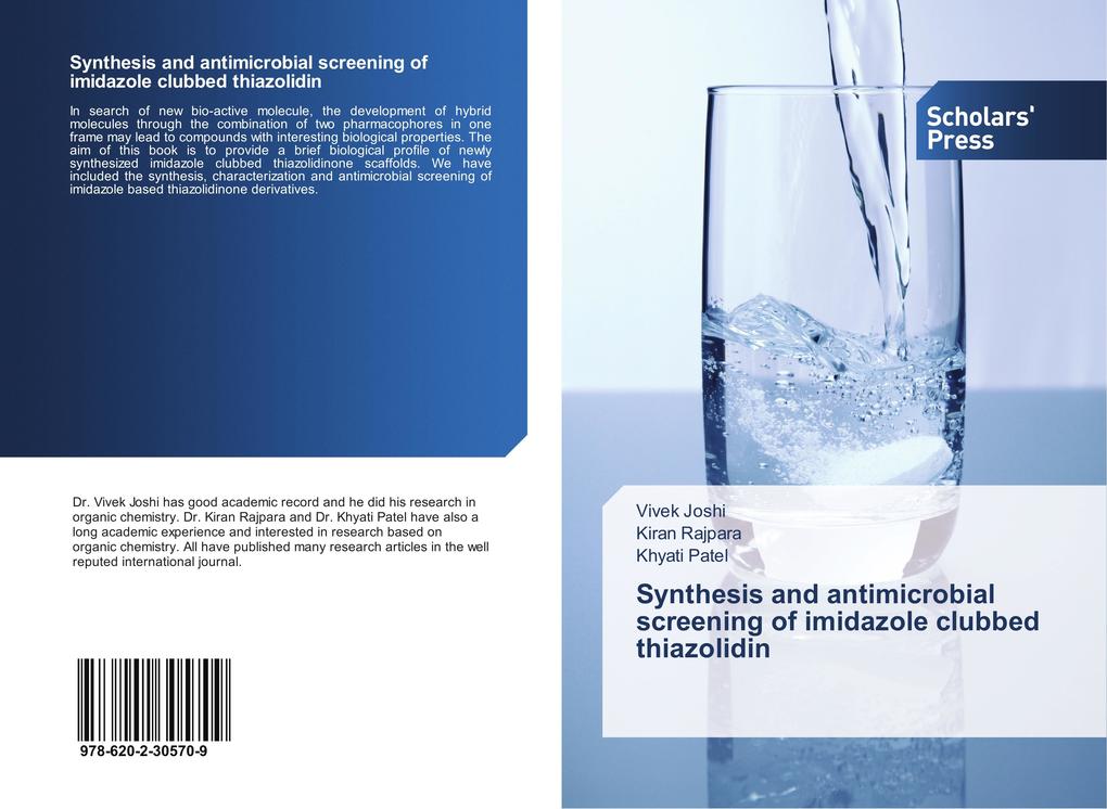 Synthesis and antimicrobial screening of imidazole clubbed thiazolidin