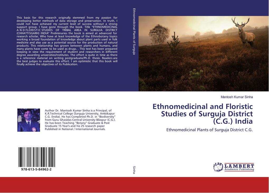 Ethnomedicinal and Floristic Studies of Surguja District (C.G.) India