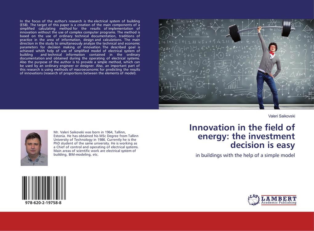 Innovation in the field of energy: the investment decision is easy