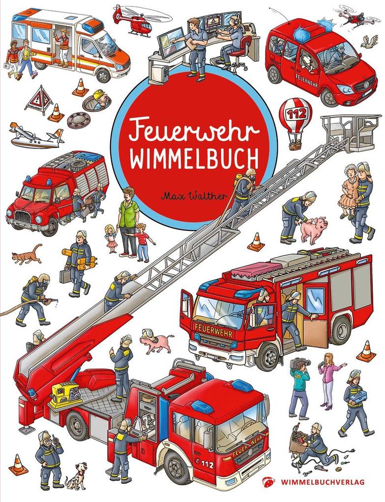 Image of Feuerwehr Wimmelbuch - Das große Bilderbuch ab 2 Jahre