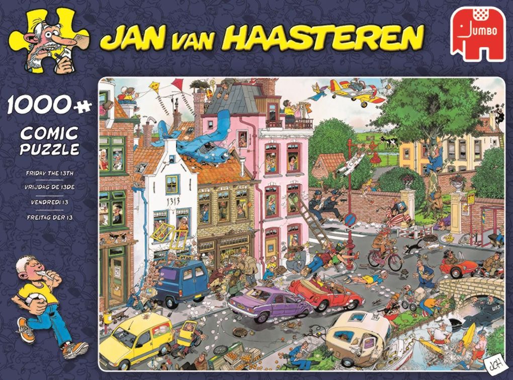 Jan van Haasteren - Freitag der 13. - 1000 Teile Puzzle