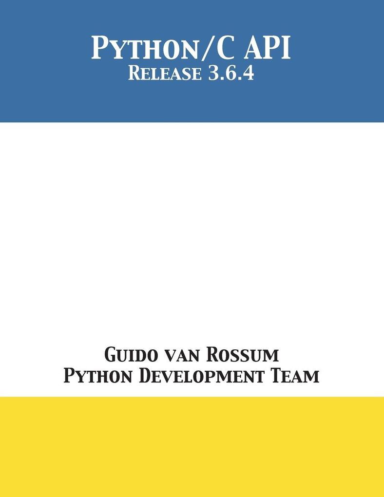 The Python/C API