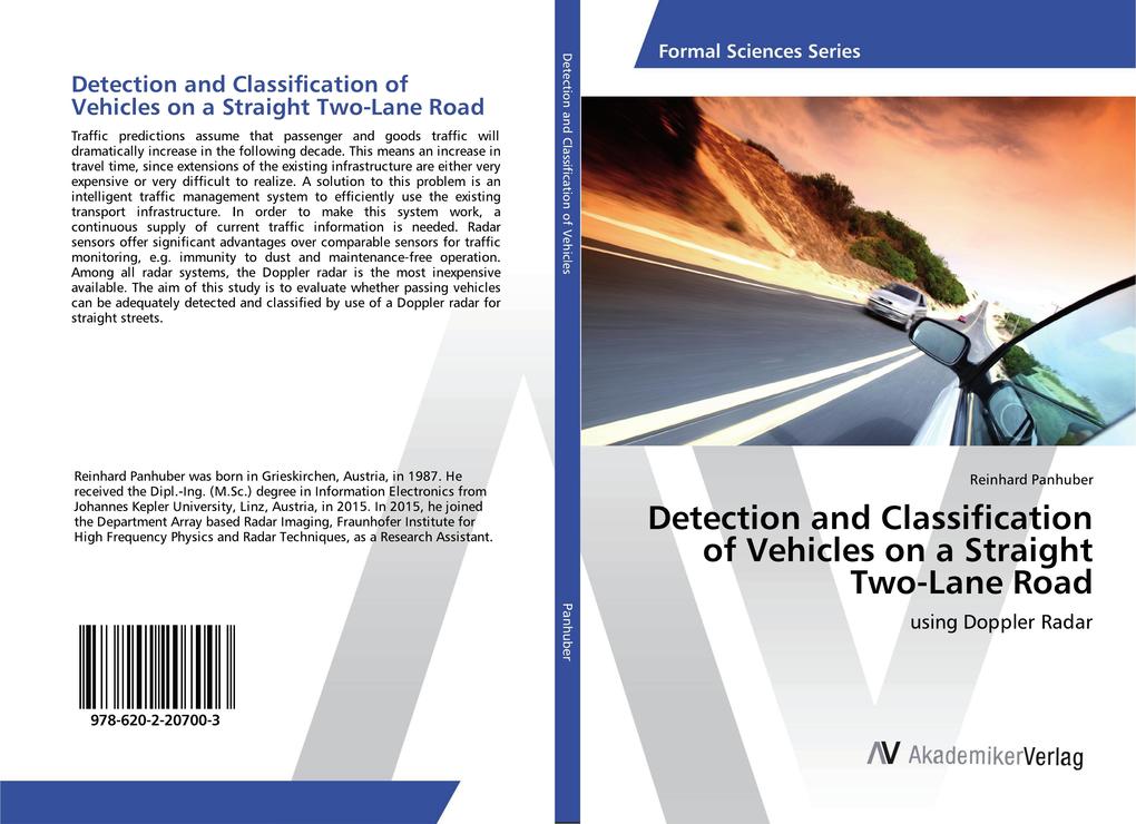 Detection and Classification of Vehicles on a Straight Two-Lane Road