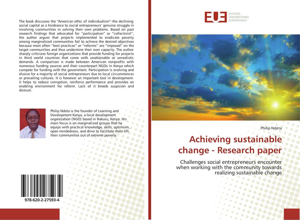 Achieving sustainable change - Research paper