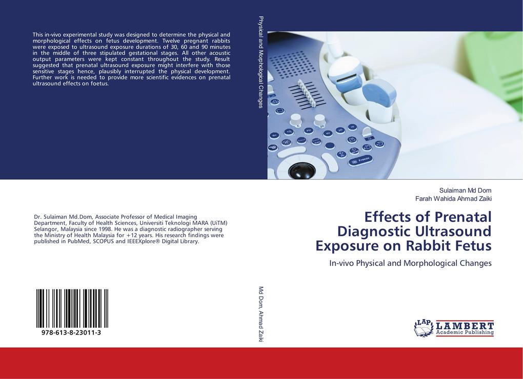 Effects of Prenatal Diagnostic Ultrasound Exposure on Rabbit Fetus