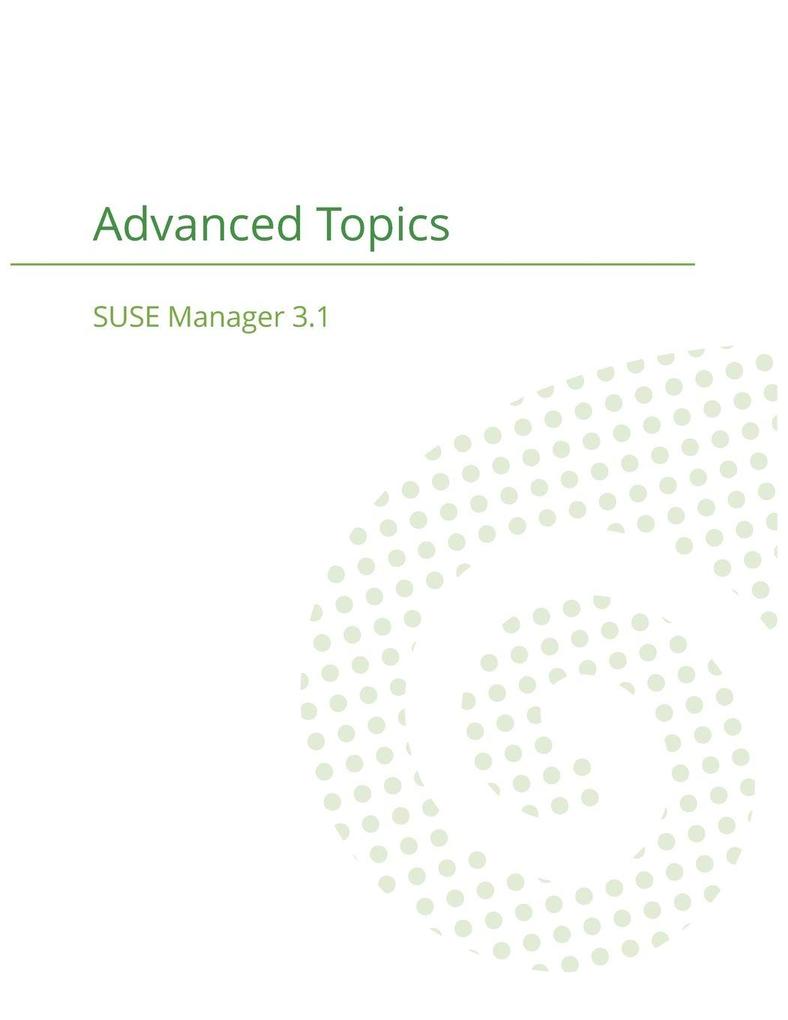 SUSE Manager 3.1