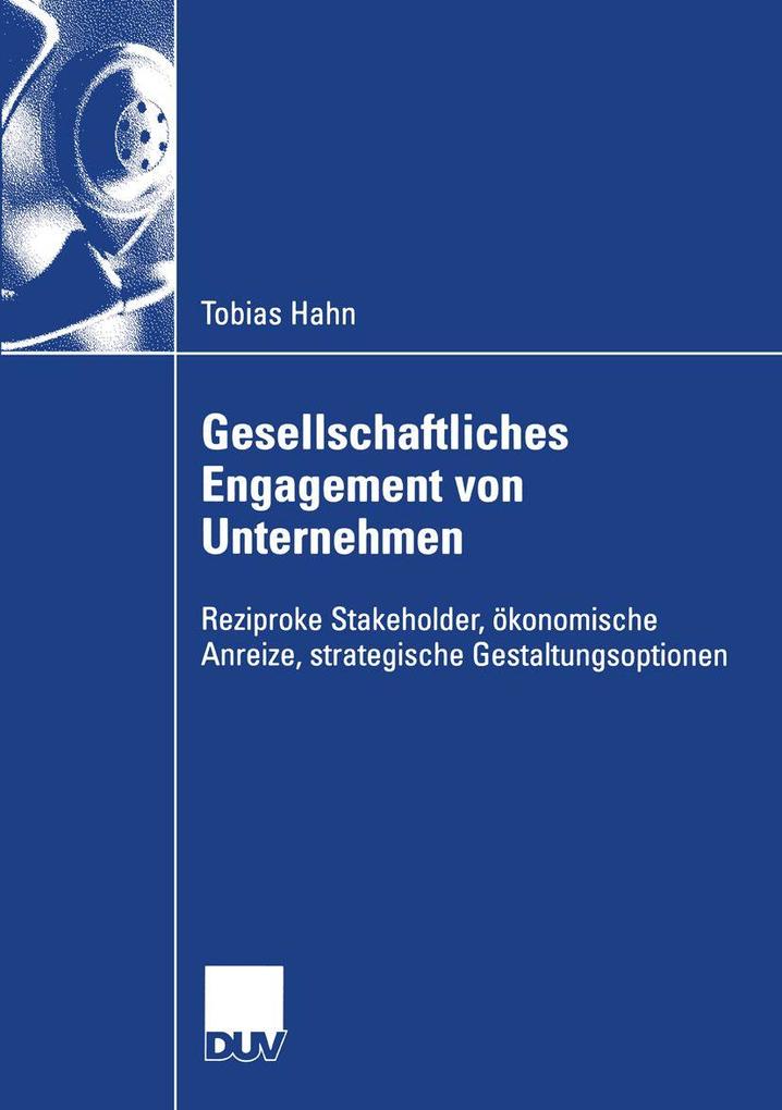 Gesellschaftliches Engagement von Unternehmen