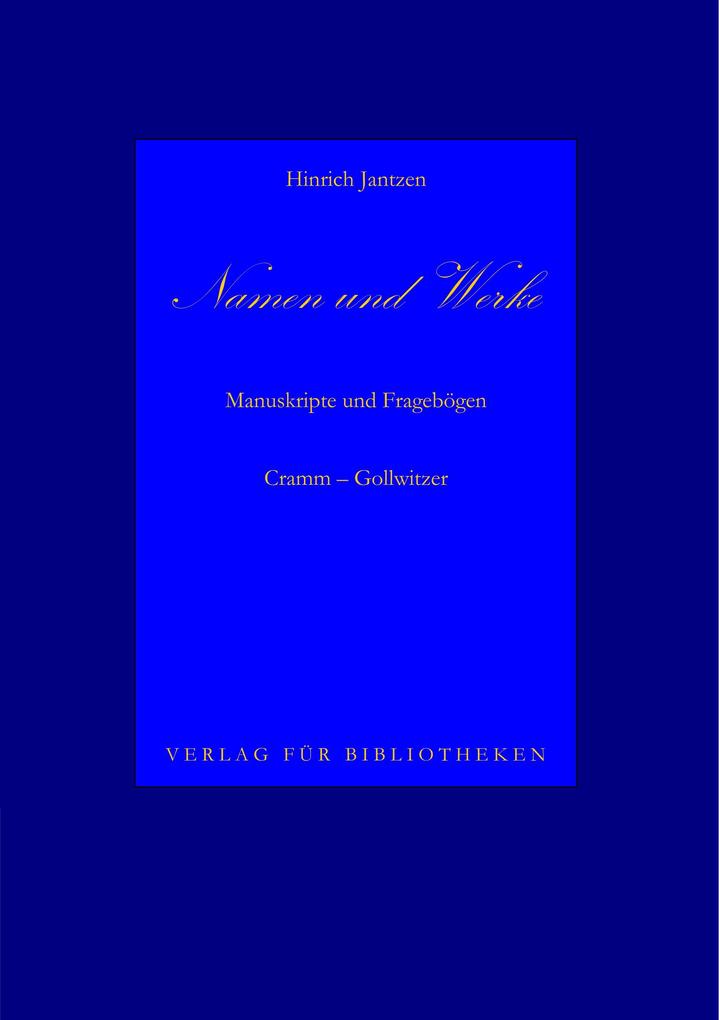 Namen und Werke 7