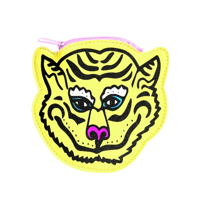 Geldbeutel Tiger Gelb