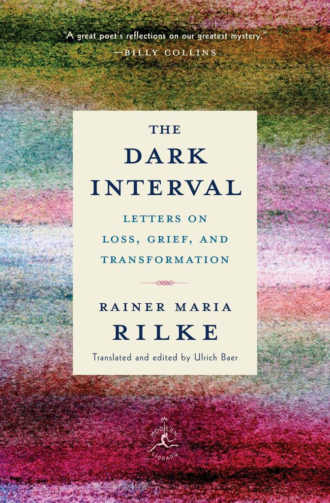 The Dark Interval: Letters on Loss Grief and Transformation