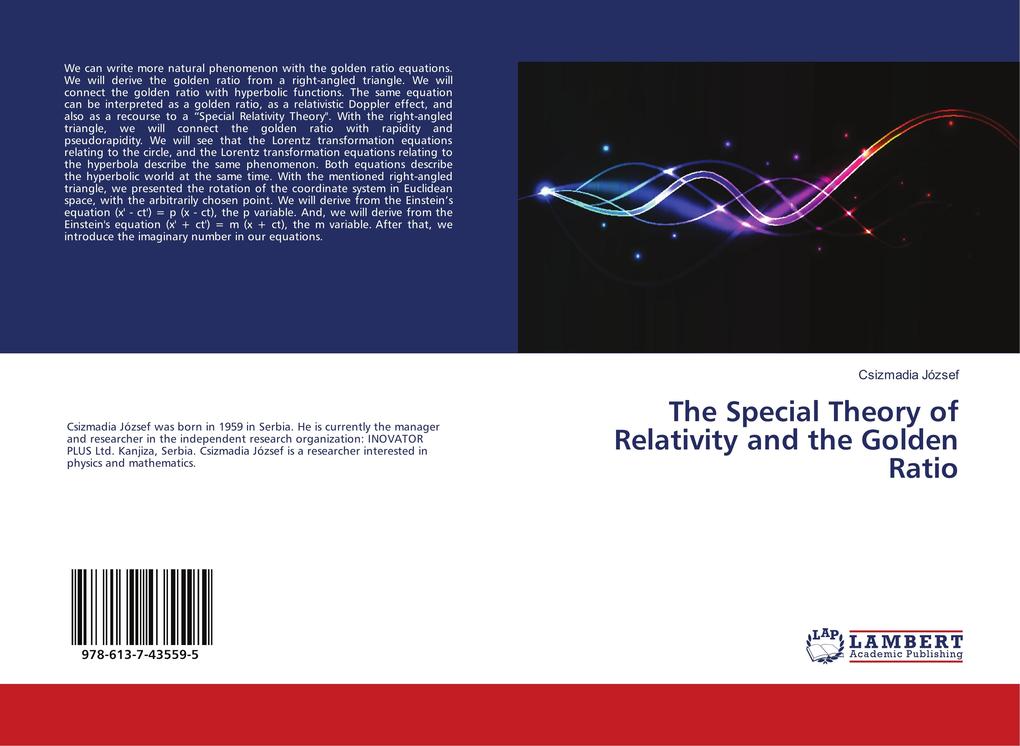 The Special Theory of Relativity and the Golden Ratio
