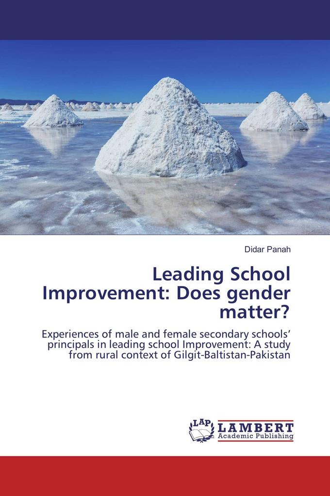Leading School Improvement: Does gender matter?