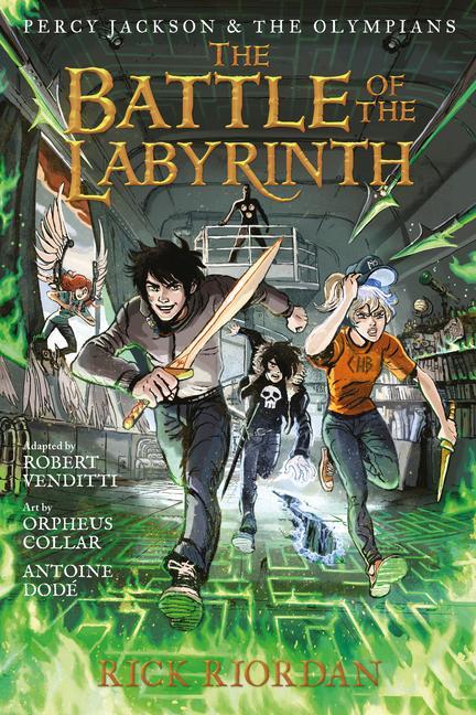 Percy Jackson and the Olympians: Battle of the Labyrinth: The Graphic Novel The-Percy Jackson and the Olympians