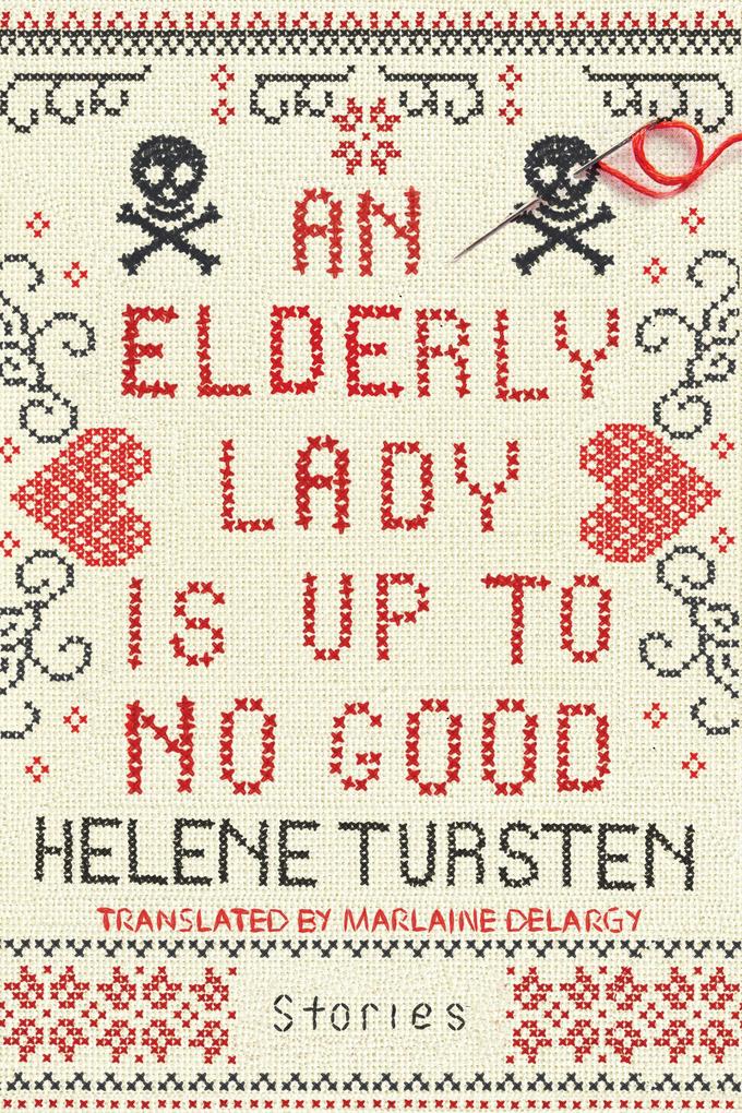 Image of An Elderly Lady Is Up To No Good