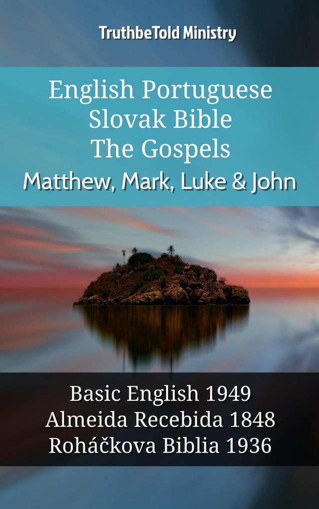 English Portuguese Slovak Bible - The Gospels - Matthew Mark Luke & John