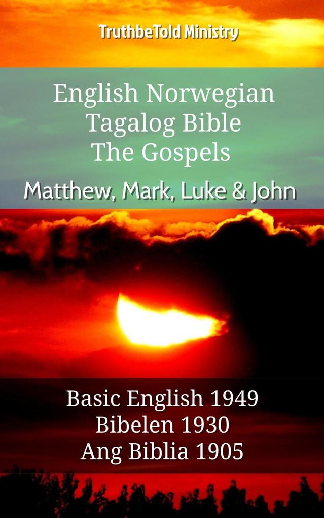 English Norwegian Tagalog Bible - The Gospels - Matthew Mark Luke & John