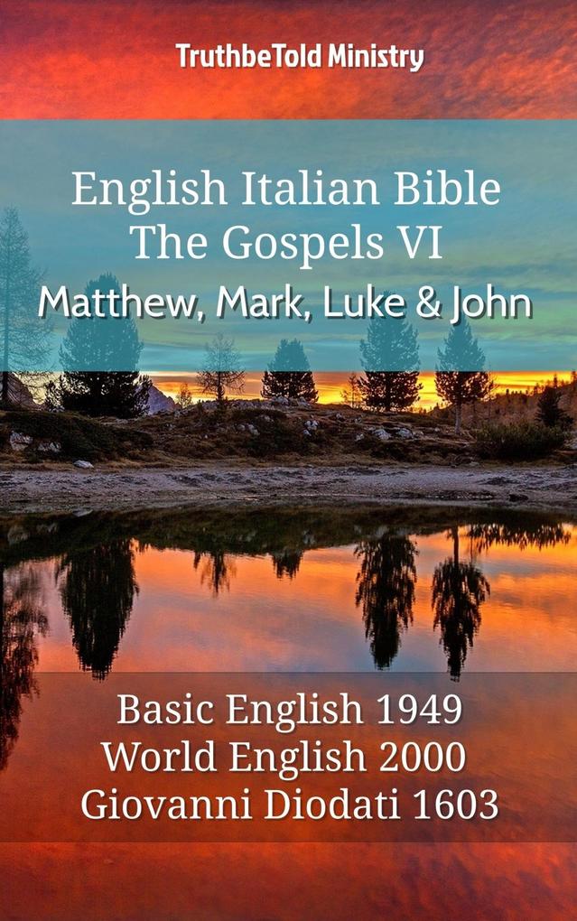 English Italian Bible - The Gospels VI - Matthew Mark Luke and John