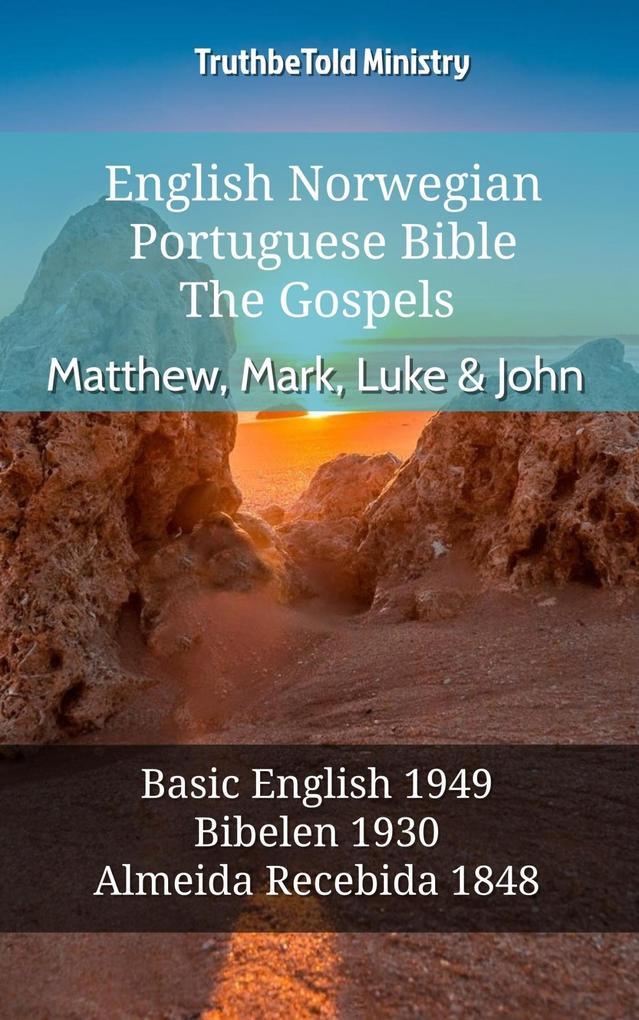 English Norwegian Portuguese Bible - The Gospels - Matthew Mark Luke & John