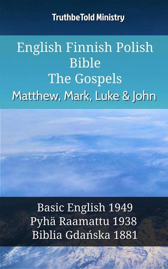 English Finnish Polish Bible - The Gospels - Matthew Mark Luke & John