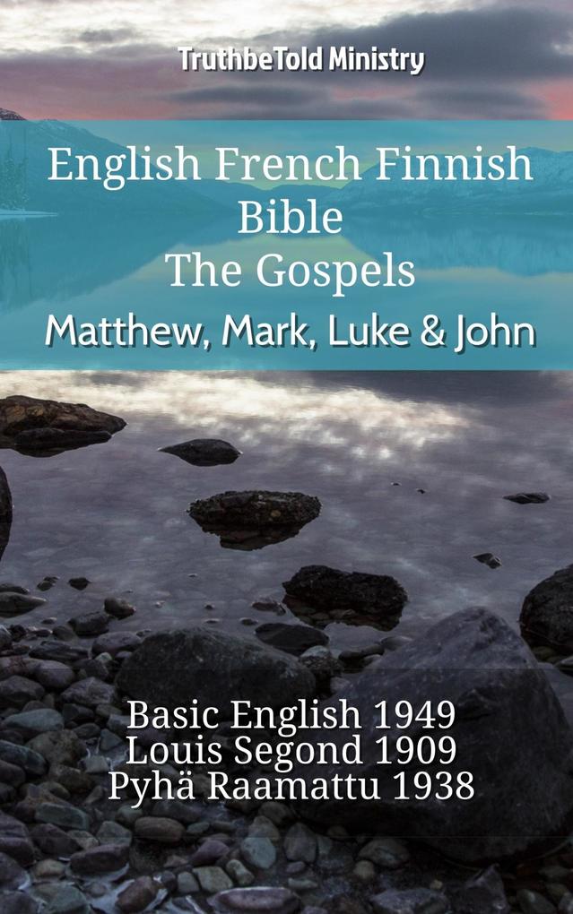English French Finnish Bible - The Gospels - Matthew Mark Luke & John