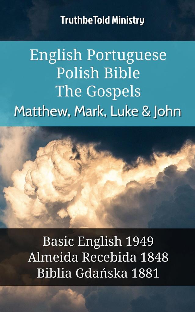 English Portuguese Polish Bible - The Gospels - Matthew Mark Luke & John