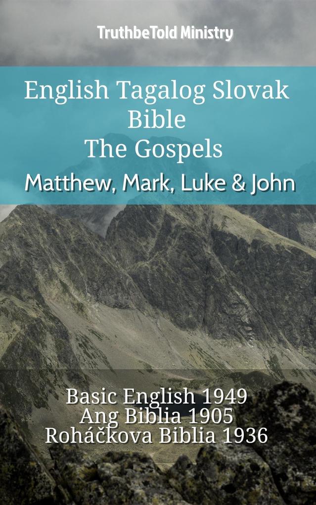 English Tagalog Slovak Bible - The Gospels - Matthew Mark Luke & John