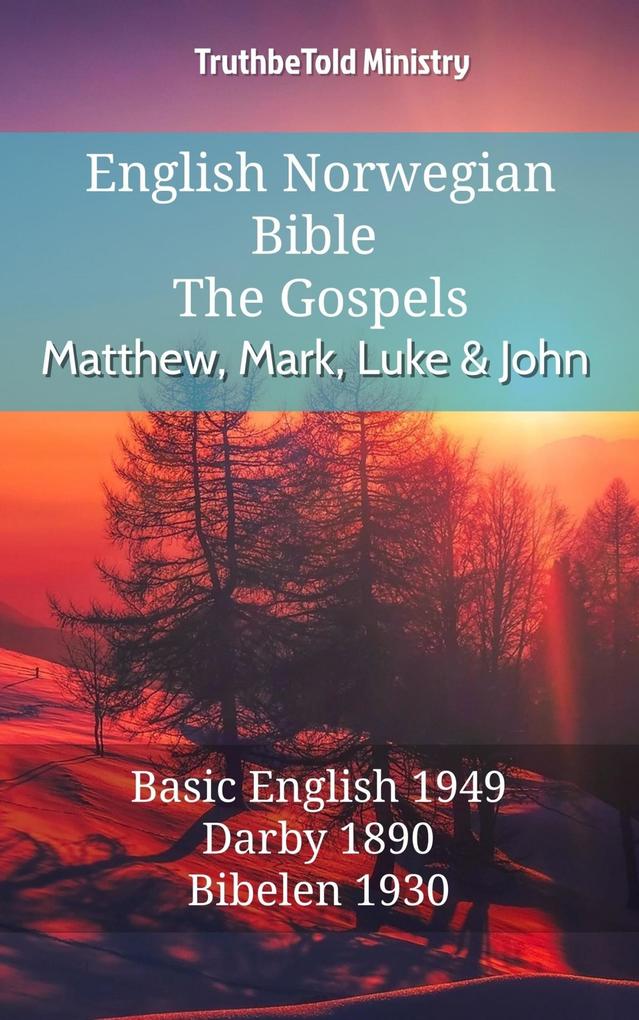 English Norwegian Bible - The Gospels - Matthew Mark Luke and John