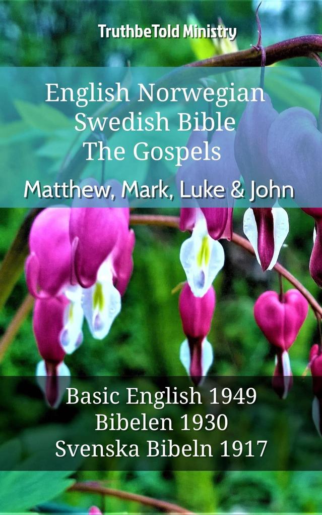 English Norwegian Swedish Bible - The Gospels - Matthew Mark Luke & John