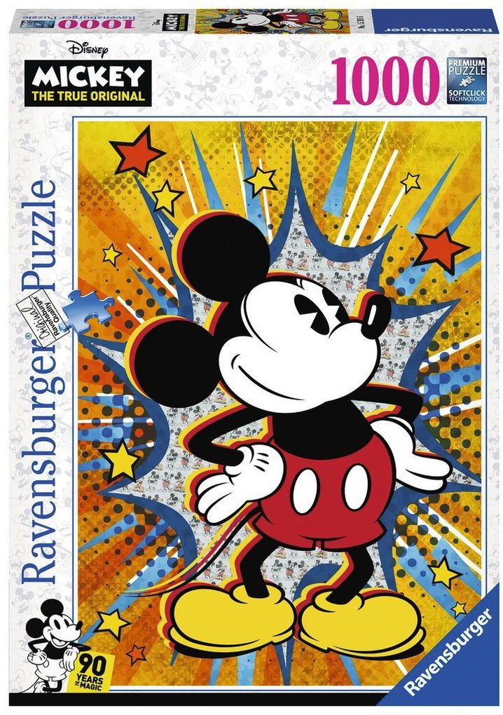 Image of Puzzle 1000 Teile, 70x50 cm, Retro Mickey