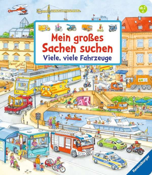 Mein großes Sachen suchen: Viele viele Fahrzeuge