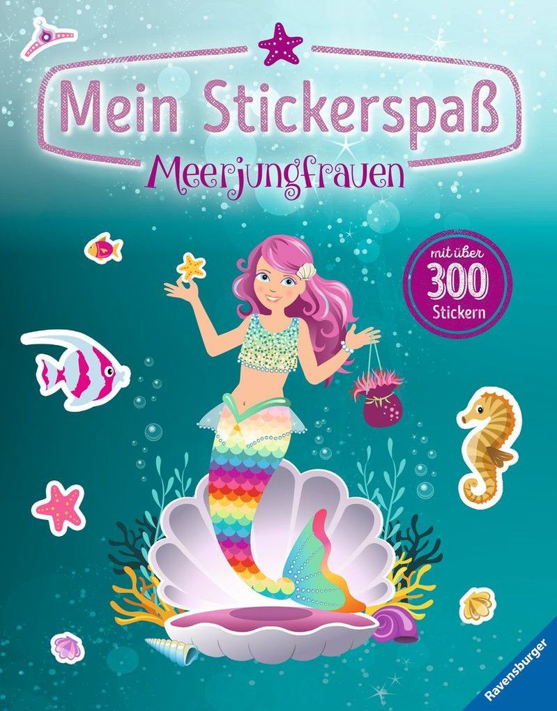 Image of Mein Stickerspaß: Meerjungfrauen